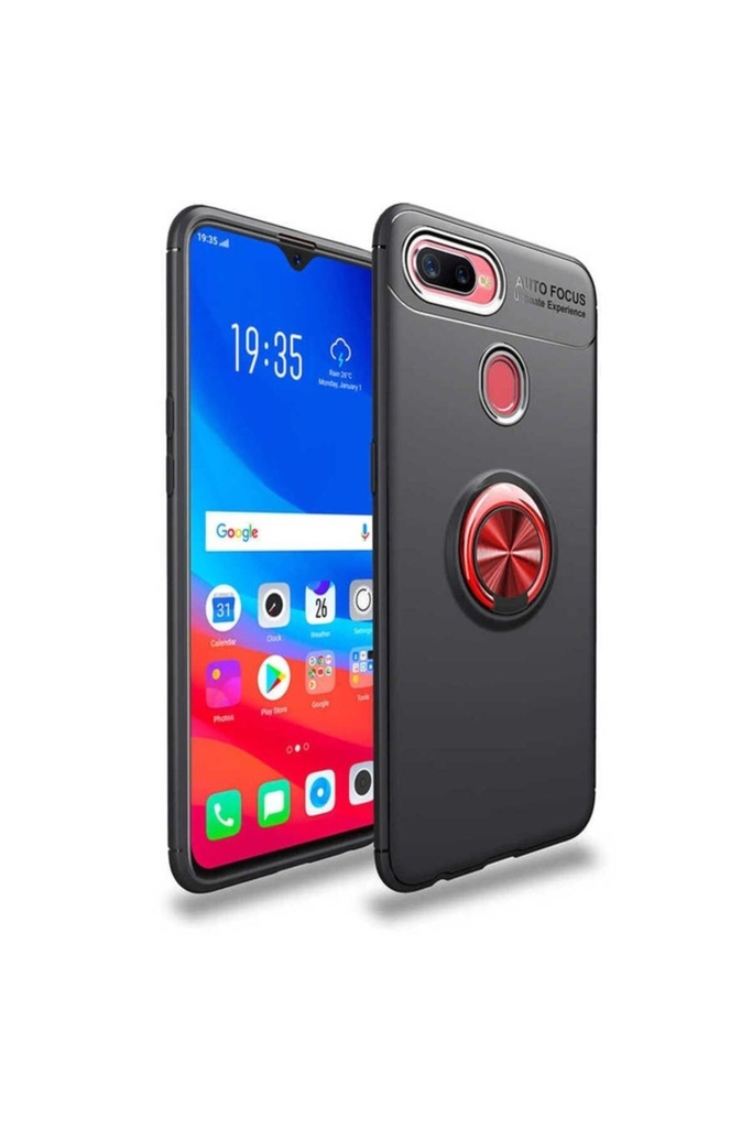Oppo A7X Uyumlu Kılıf Zore Ravel Silikon Kapak