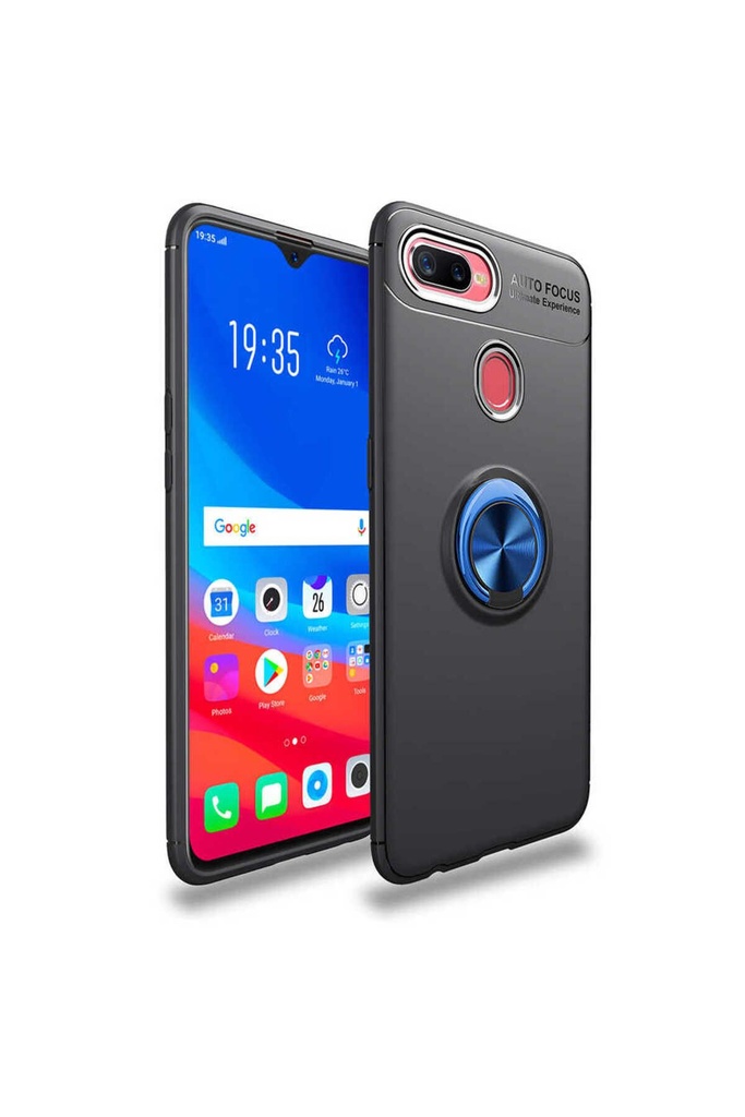 Oppo A12 Uyumlu Kılıf Zore Ravel Silikon Kapak