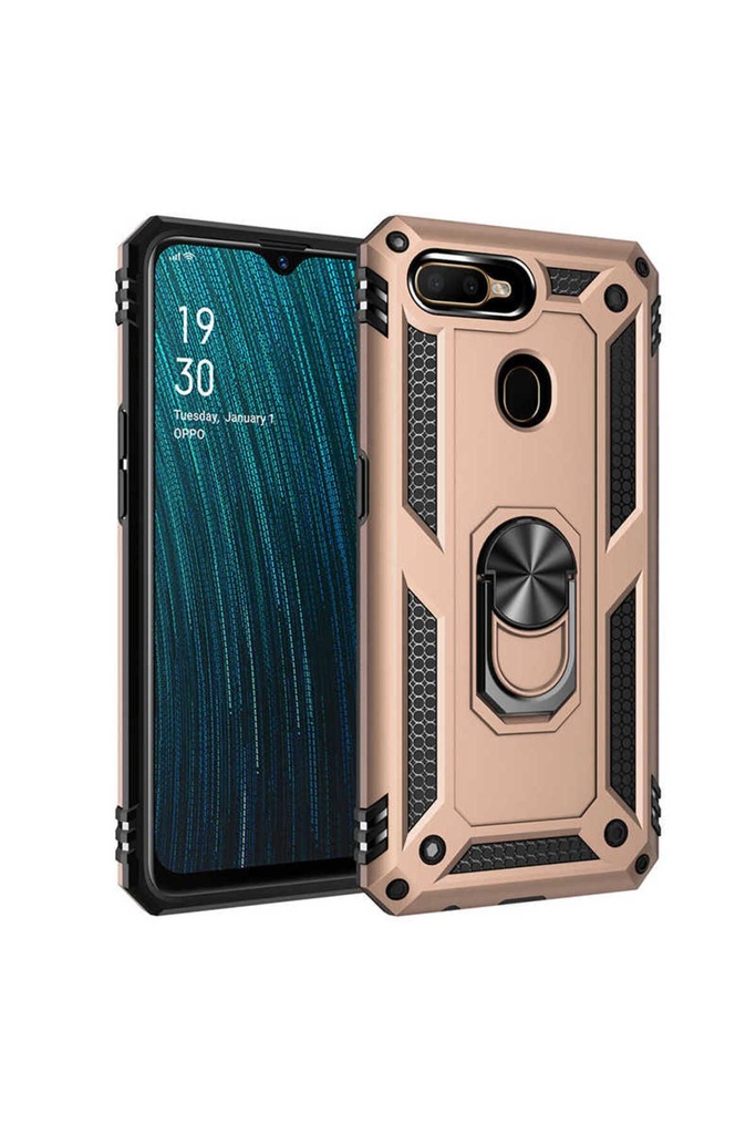 Oppo A7X Uyumlu Kılıf Zore Vega Kapak