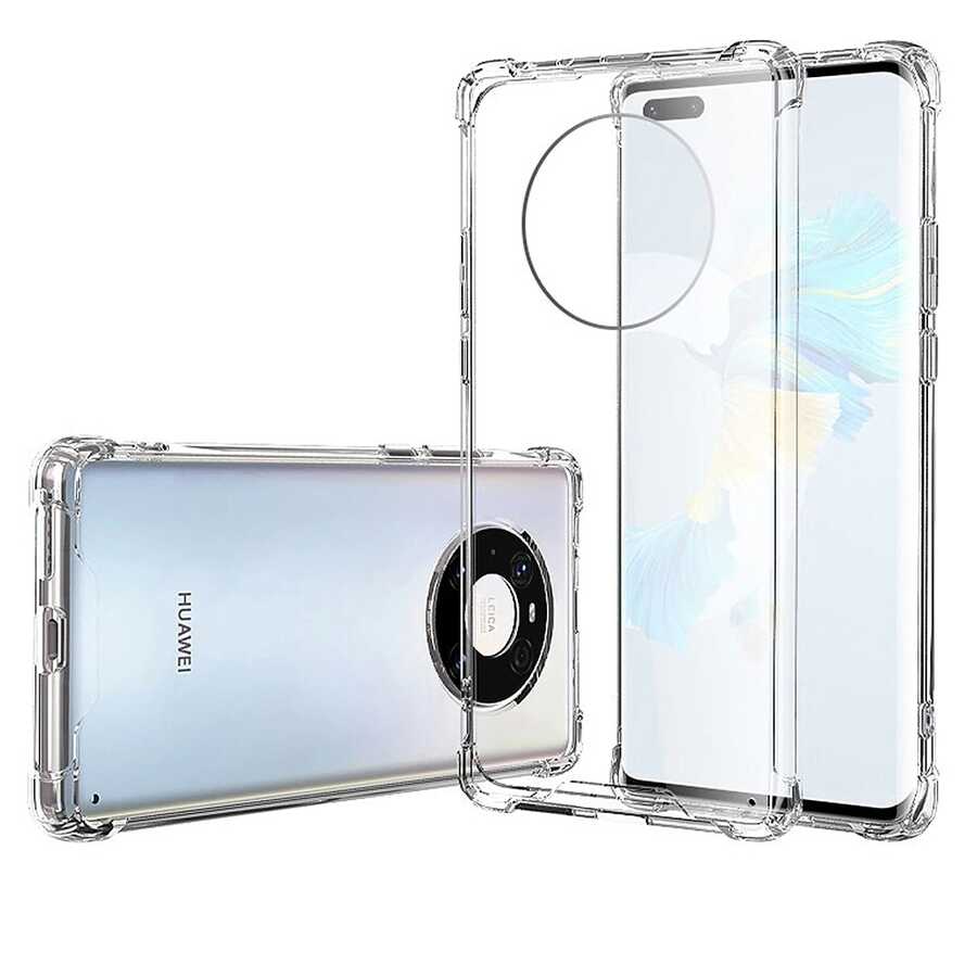 [RNZ-TA49768] Huawei Mate 40 Pro Uyumlu Kılıf Zore Nitro Anti Shock Silikon