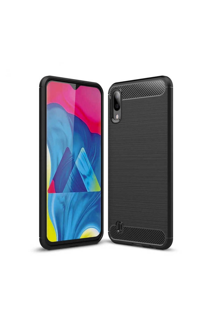 [RNZ-TA45280] Samsung Galaxy M10 Uyumlu Kılıf Zore Room Silikon Kapak (Siyah)