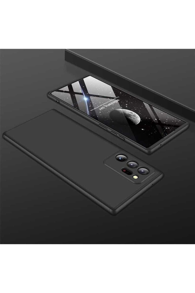 [RNZ-TA45317] Samsung Galaxy Note 20 Ultra Uyumlu Kılıf Zore Ays Kapak (Siyah)