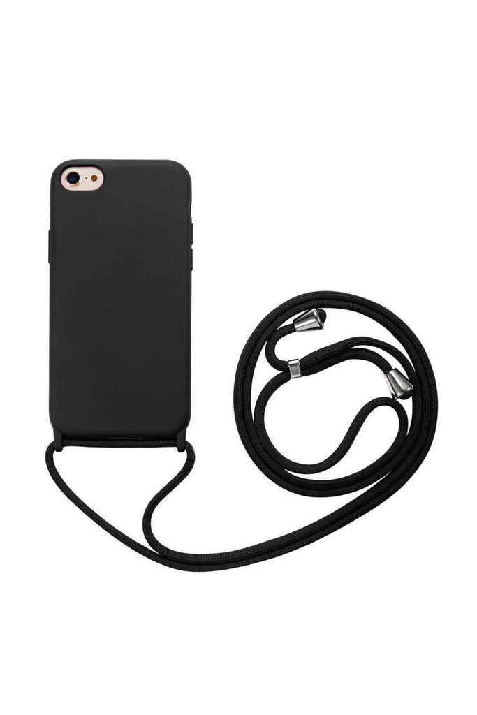 [RNZ-TA45407] Apple iPhone 11 Uyumlu Kılıf Zore Ropi Kapak (Siyah)