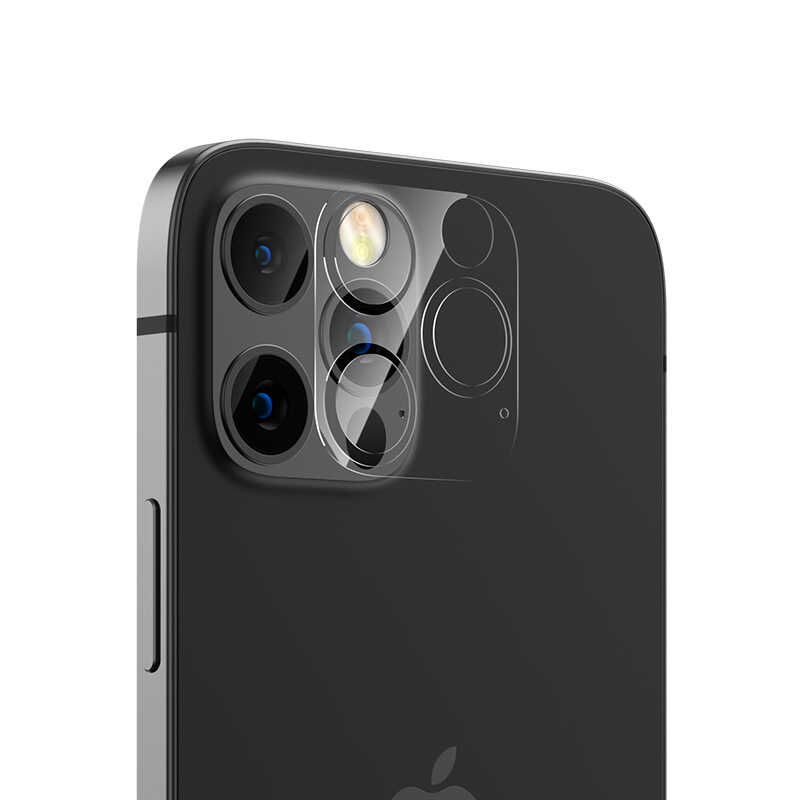[RNZ-TA45455] Apple iPhone 12 Pro Max Uyumlu Benks Soft Kamera Lens Koruyucu Cam