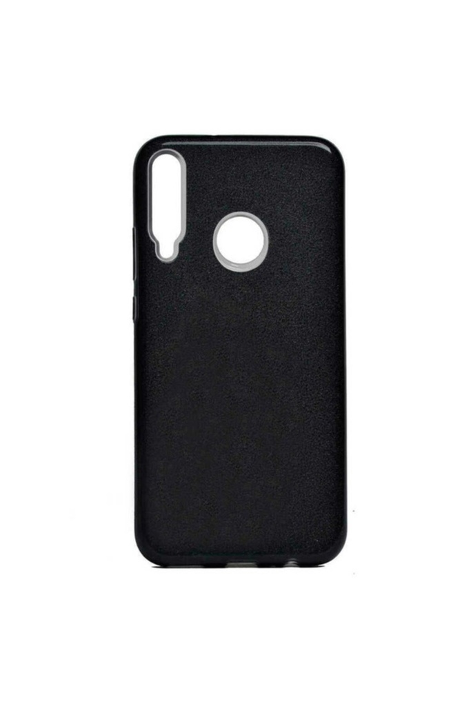 [RNZ-TA45517] Huawei P40 Lite E Uyumlu Kılıf Zore Shining Silikon (Siyah)