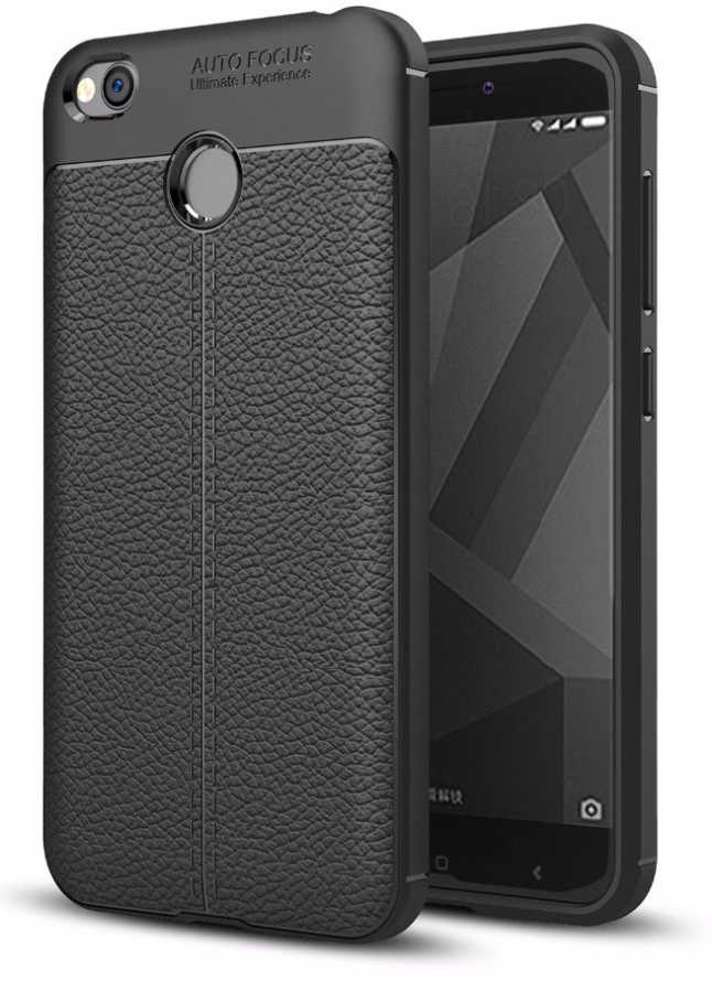 [RNZ-TA343] Xiaomi Redmi 4x Uyumlu Kılıf Zore Niss Silikon Kapak (Siyah)