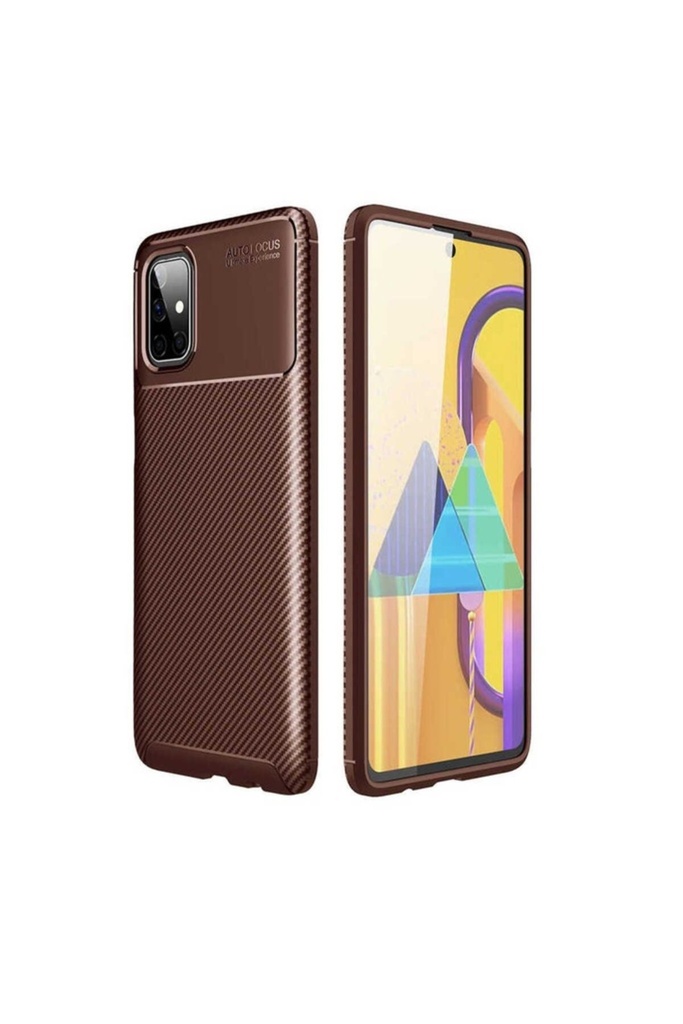 Samsung Galaxy M51 Uyumlu Kılıf Zore Negro Silikon Kapak