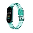 Xiaomi Mi Band 5 Uyumlu Kordon Şeffaf Renkli Transparan KRD-27 Kayış