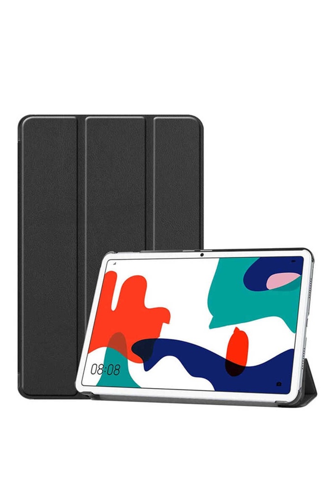 [RNZ-TA45783] Huawei MatePad 10.4 Uyumlu Zore Smart Cover Standlı 1-1 Kılıf (Siyah)