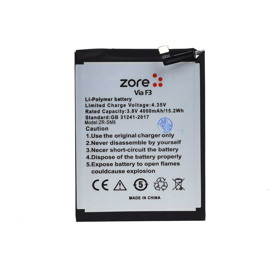 [RNZ-T15196] Casper Via F3 Uyumlu Zore Tam Orjinal Batarya