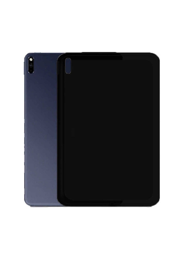 [RNZ-TA45796] Huawei MatePad 10.4 Uyumlu Kılıf Zore Tablet Süper Silikon Kapak (Siyah)