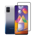 Samsung Galaxy M31S Uyumlu Zore Kenarları Kırılmaya Dayanıklı Cam Ekran Koruyucu