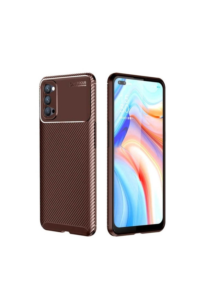 Oppo Reno 4 Uyumlu Kılıf Zore Negro Silikon Kapak