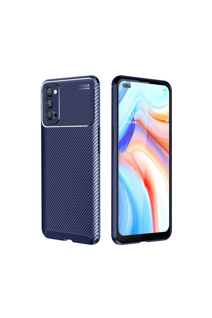Oppo Reno 4 Uyumlu Kılıf Zore Negro Silikon Kapak