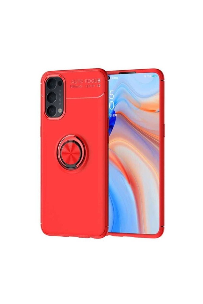 Oppo Reno 4 Uyumlu Kılıf Zore Ravel Silikon Kapak