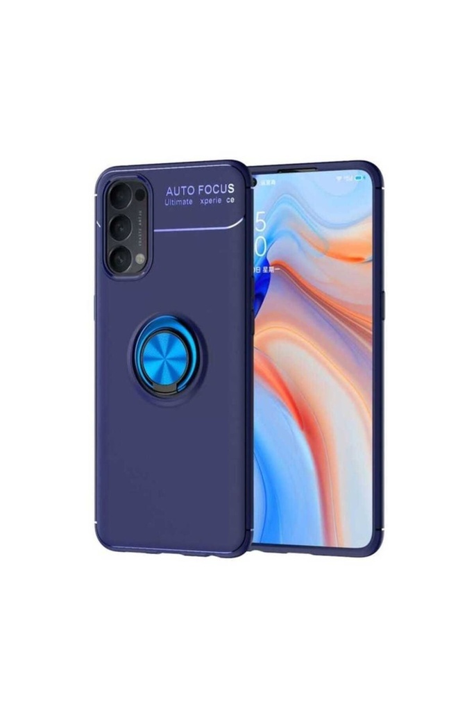 Oppo Reno 4 Uyumlu Kılıf Zore Ravel Silikon Kapak