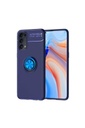 Oppo Reno 4 Uyumlu Kılıf Zore Ravel Silikon Kapak