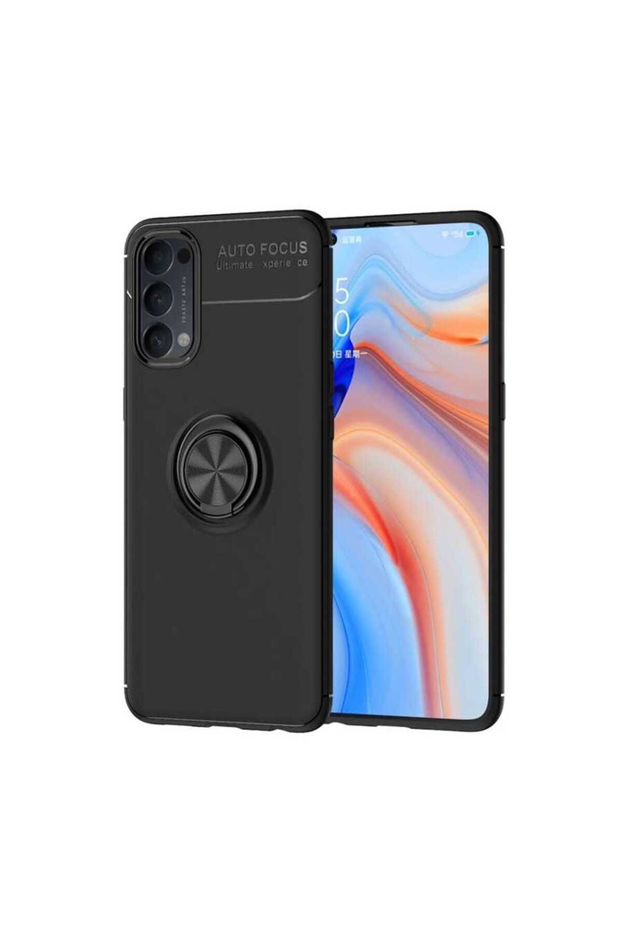 Oppo Reno 4 Uyumlu Kılıf Zore Ravel Silikon Kapak