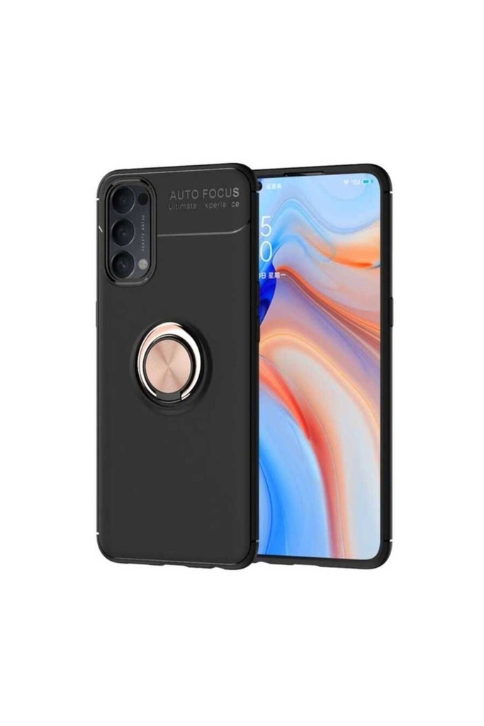 Oppo Reno 4 Uyumlu Kılıf Zore Ravel Silikon Kapak