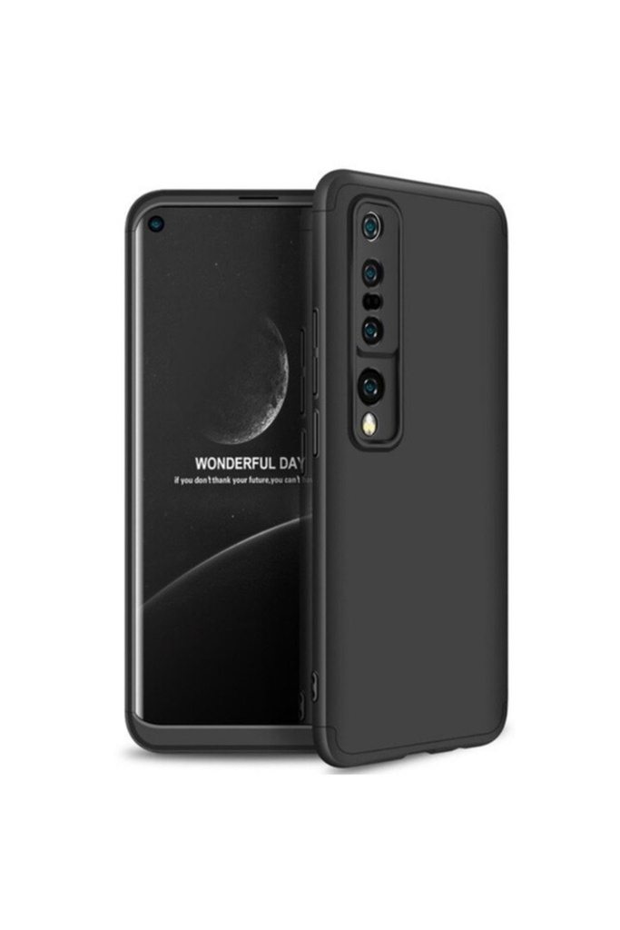 [RNZ-TA45937] Xiaomi Mi 10 Pro Uyumlu Kılıf Zore Ays Kapak (Siyah)