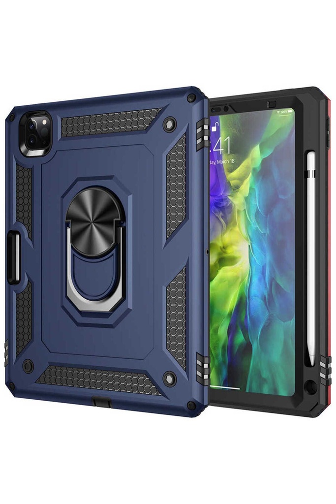 [RNZ-TA49800] Apple iPad Pro 11 2018 Uyumlu Kılıf Zore Tablet Vega Kapak (Siyah)