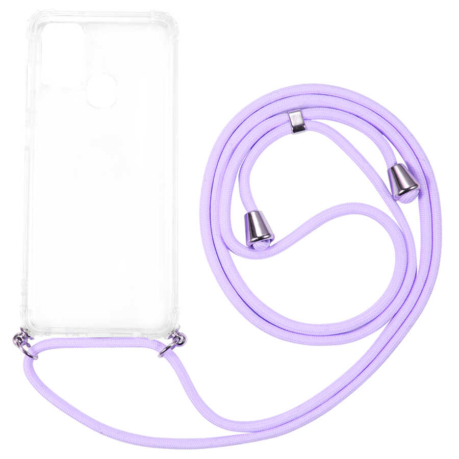 Samsung Galaxy A21S Uyumlu Kılıf Zore X-Rop Kapak