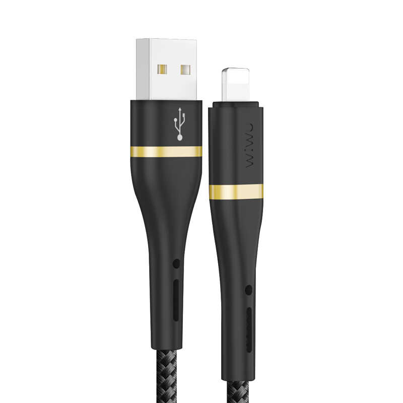 [RNZ-TA49818] Wiwu ED-105 2 in 1 USB A- Type-C to Lightning Elite Data Kablo