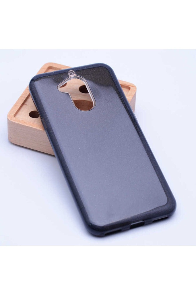 [RNZ-TA2986] General Mobile 8 Uyumlu Kılıf Zore Shining Silikon (Siyah)