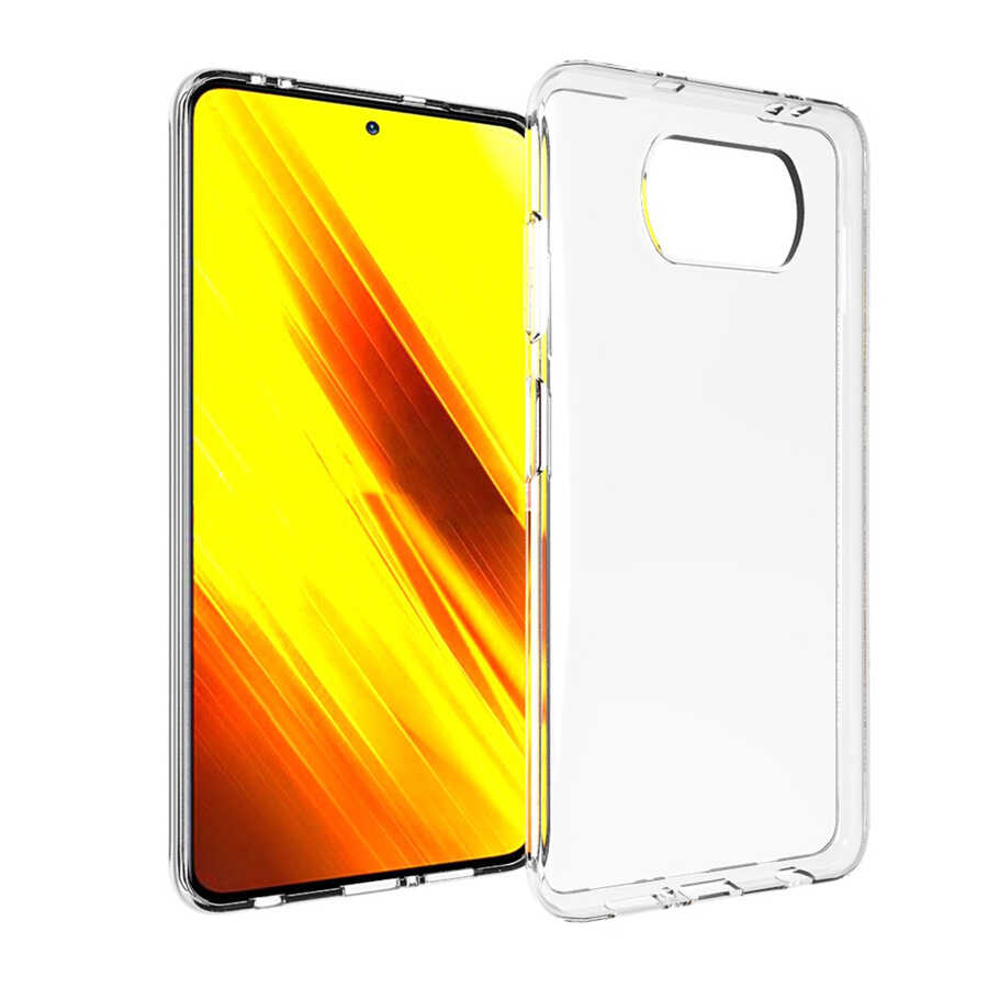 [RNZ-TA46342] Xiaomi Poco X3 Uyumlu Kılıf Zore Süper Silikon Kapak