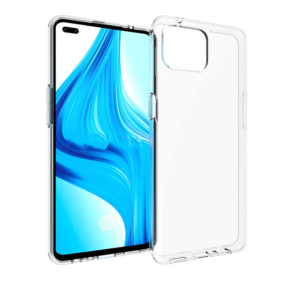 Oppo Reno 4 Lite Uyumlu Kılıf Zore Süper Silikon Kapak