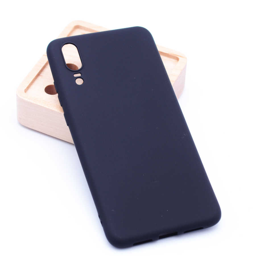 [RNZ-TA2994] Huawei P20 Uyumlu Kılıf Zore Premier Silikon Kapak (Siyah)