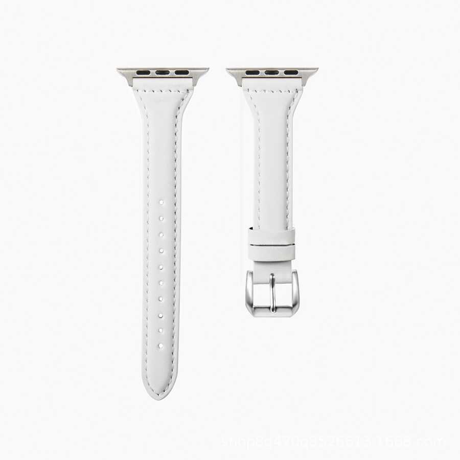 ​​​Apple Watch 44mm Uyumlu KRD-28 Deri Kordon