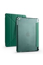 Apple iPad 9.7 2017 (5.Nesil) Uyumlu Kılıf Zore Tri Folding Kalem Bölmeli Standlı Kılıf