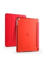 Apple iPad 9.7 2017 (5.Nesil) Uyumlu Kılıf Zore Tri Folding Kalem Bölmeli Standlı Kılıf