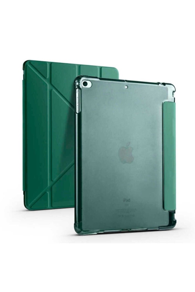 Apple iPad 9.7 2018 (6.Nesil) Uyumlu Kılıf Zore Tri Folding Kalem Bölmeli Standlı Kılıf
