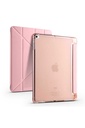 Apple iPad 9.7 2018 (6.Nesil) Uyumlu Kılıf Zore Tri Folding Kalem Bölmeli Standlı Kılıf