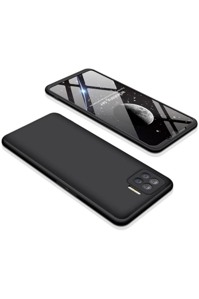 [RNZ-TA46686] Oppo Reno 4 Lite Uyumlu Kılıf Zore Ays Kapak (Siyah)