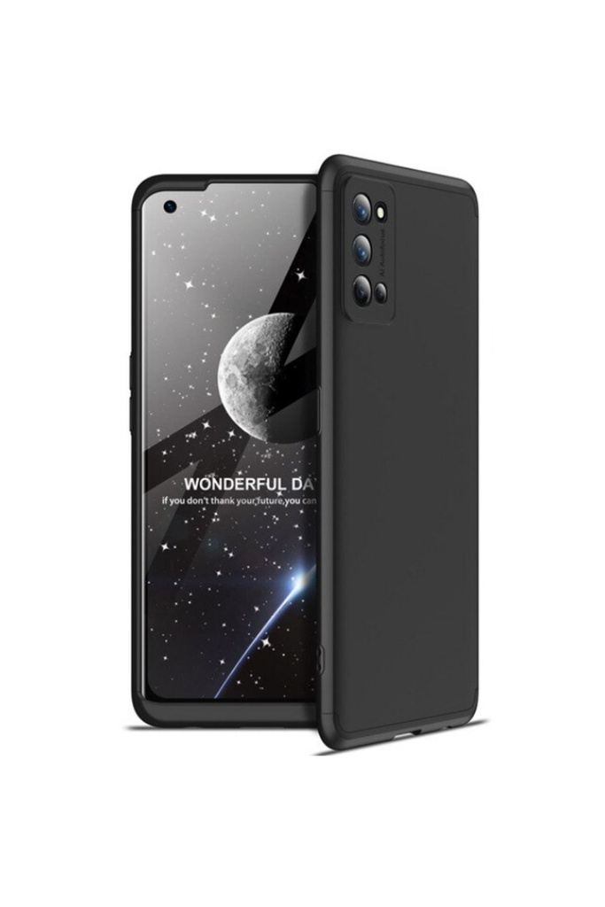 [RNZ-TA46707] Realme 7 Pro Uyumlu Kılıf Zore Ays Kapak (Siyah)