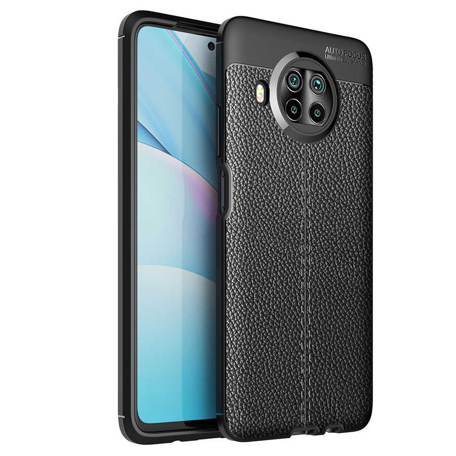 [RNZ-TA49892] Xiaomi Redmi Note 9 Pro 5G Uyumlu Kılıf Zore Niss Silikon Kapak (Siyah)