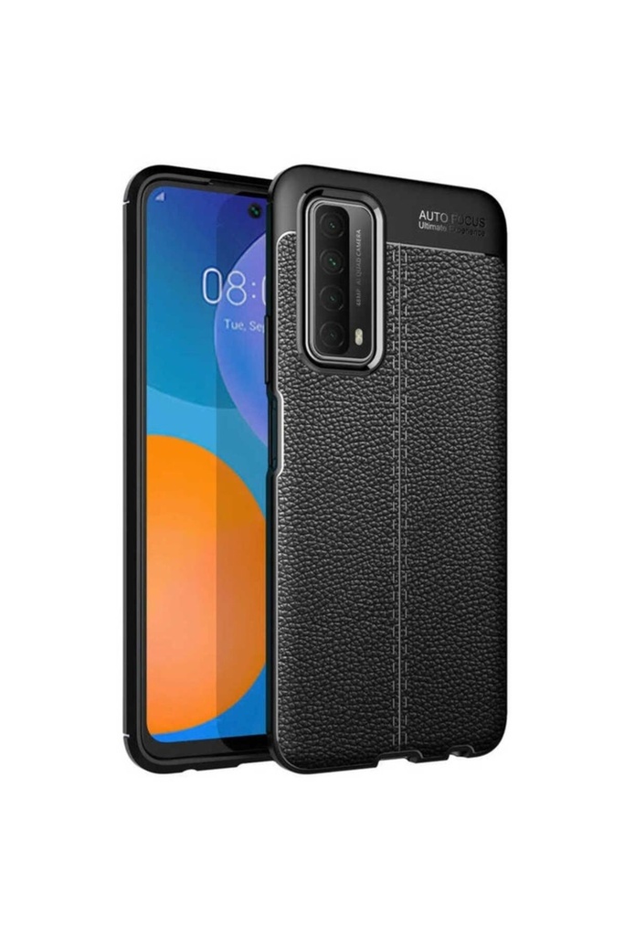 [RNZ-TA46962] Huawei P Smart 2021 Uyumlu Kılıf Zore Niss Silikon Kapak (Siyah)
