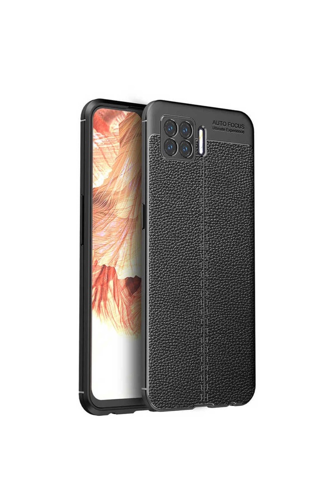 [RNZ-TA46965] Oppo A73 Uyumlu Kılıf Zore Niss Silikon Kapak (Siyah)