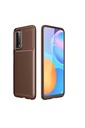 Huawei P Smart 2021 Uyumlu Kılıf Zore Negro Silikon Kapak