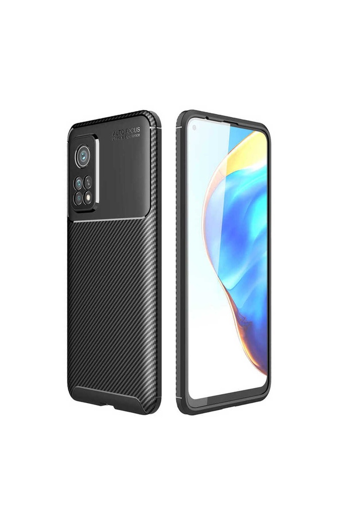 [RNZ-TA46982] Xiaomi Mi 10T 5G Uyumlu Kılıf Zore Negro Silikon Kapak (Siyah)