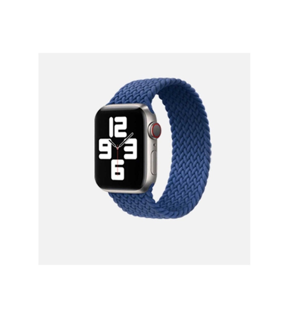 Apple Watch 38mm Uyumlu Kordon Hasır Örgü Esnek KRD-32 Small Kayış