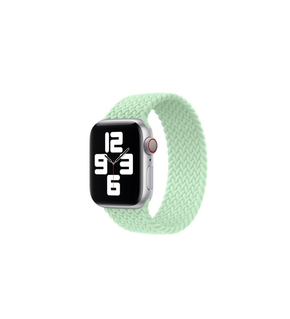 Apple Watch 38mm Uyumlu Kordon Hasır Örgü Esnek KRD-32 Medium Kayış