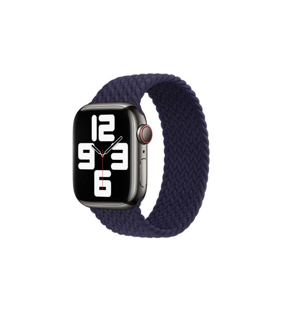 Apple Watch 38mm Uyumlu Kordon Hasır Örgü Esnek KRD-32 Medium Kayış