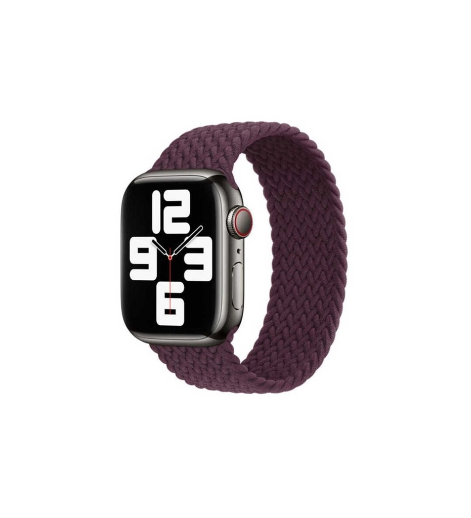 Apple Watch 38mm Uyumlu Kordon Hasır Örgü Esnek KRD-32 Medium Kayış
