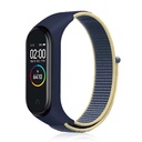 Xiaomi Mi Band 3 Uyumlu Kordon Hasır Örgü Cırt Cırtlı Terletmeyen Zore KRD-03 Kumaş Kayış
