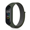 Xiaomi Mi Band 3 Uyumlu Kordon Hasır Örgü Cırt Cırtlı Terletmeyen Zore KRD-03 Kumaş Kayış