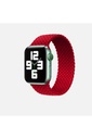 Apple Watch 42mm Uyumlu Kordon Hasır Örgü Esnek KRD-32 Medium Kayış